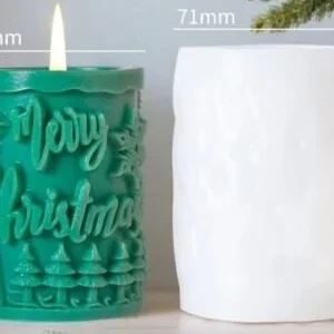 FLOWER PILLAR CANDLE MOULD